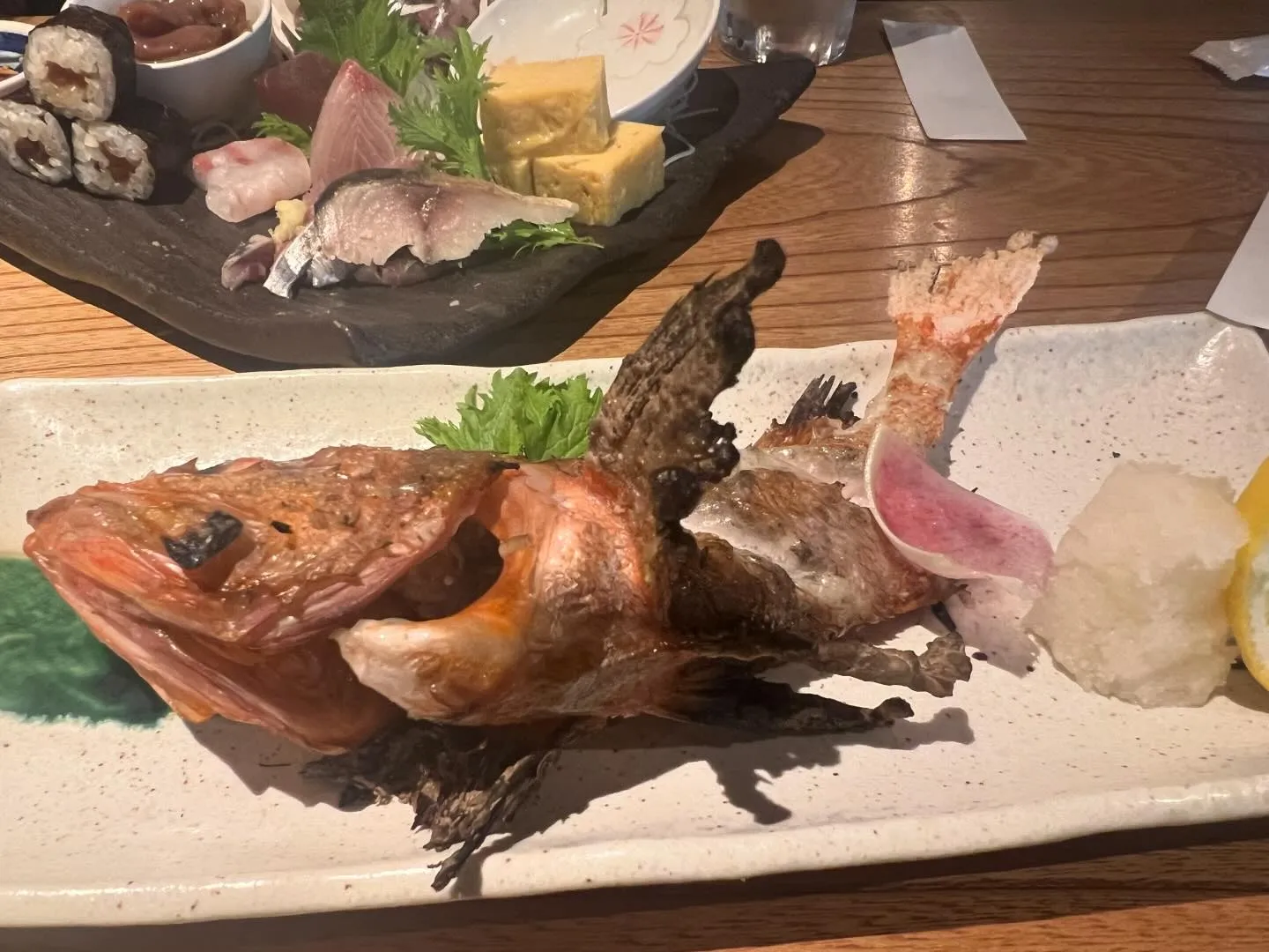 キンキの塩焼き🐟